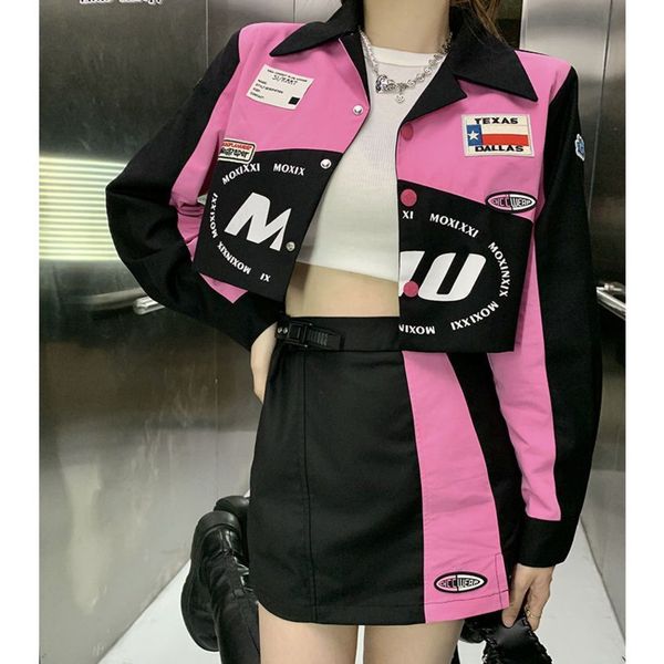 two piece dress streetwear cool y2k motorcycle suit summer 2000s aesthetic mini es pink outfits for women 2 cute skirt set 230208, White
two piece dress streetwear cool y2k motorcycle suit summer 2000s aesthetic mini es pink outfits for women 2 cute skirt set 230208, White