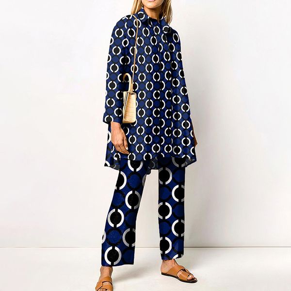 women's two piece pants fashion set printed loose long sleeves shirts straight sets suits elegant streetwear female outfit 230208, White
women's two piece pants fashion set printed loose long sleeves shirts straight sets suits elegant streetwear female outfit 230208, White