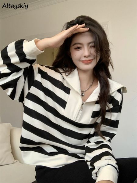 womens hoodies sweatshirts striped baggy sweatshirts women sailor collar harajuku allmatch casual clothing autumn 4xl long sleeve korean sty, Black
womens hoodies sweatshirts striped baggy sweatshirts women sailor collar harajuku allmatch casual clothing autumn 4xl long sleeve korean sty, Black