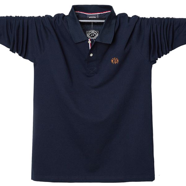mens polos autumn shirt cotton business fashion homme s long sleeve comfortable 5xl brand clothing 230207, White;black
mens polos autumn shirt cotton business fashion homme s long sleeve comfortable 5xl brand clothing 230207, White;black