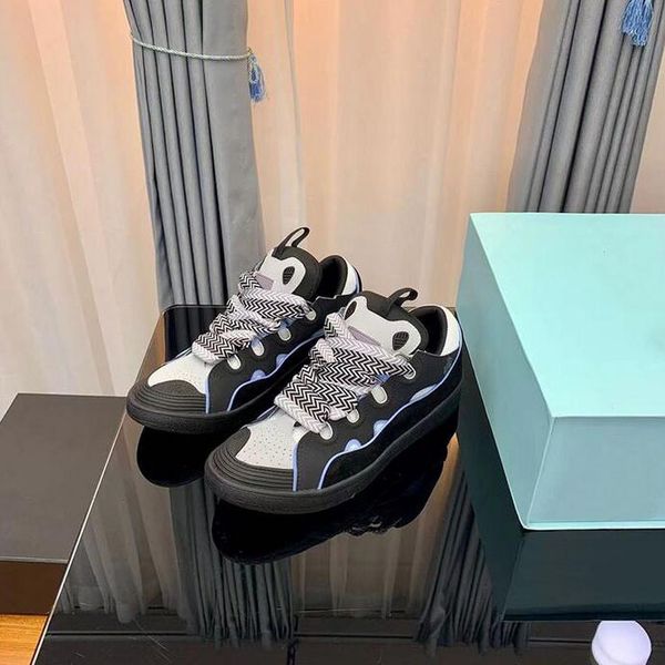 designer curb painted low-cut dress shoes catwalk stitching embossed suede leather platform casual shoes breathable lavins rubber sneakers f, Black
designer curb painted low-cut dress shoes catwalk stitching embossed suede leather platform casual shoes breathable lavins rubber sneakers f, Black
