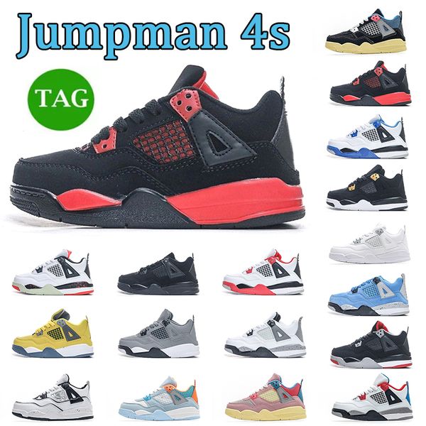 j4 jorden 4 kids basketball shoes 4s black cat sneaker boys military trainers designer baby kid tennis shoe red thunder girls pour youth tod
j4 jorden 4 kids basketball shoes 4s black cat sneaker boys military trainers designer baby kid tennis shoe red thunder girls pour youth tod