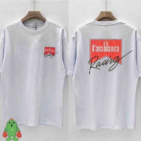 men's t-shirts summer casablanca tshirts men women high qulity cotton oversize short sleeve oversized tees j230208, White;black
men's t-shirts summer casablanca tshirts men women high qulity cotton oversize short sleeve oversized tees j230208, White;black