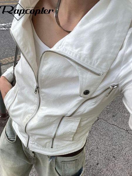 women s jackets rapcopter y2k zipper pockets cargo knitted turn down collar vintage grunge korean streetwear coat women autumn outwear 23020, Black;brown
women s jackets rapcopter y2k zipper pockets cargo knitted turn down collar vintage grunge korean streetwear coat women autumn outwear 23020, Black;brown