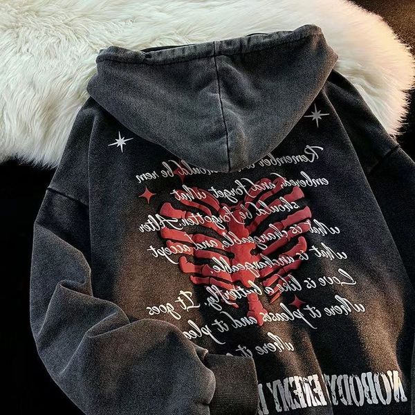 womens hoodies sweatshirts washed womens cardigan sweater fashion american retro couple large size loose high street dark black shirt gothic
womens hoodies sweatshirts washed womens cardigan sweater fashion american retro couple large size loose high street dark black shirt gothic