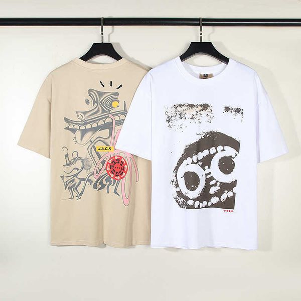men's t-shirts 2023ss plain cloth tshirt funny cartoon print short sleeve t shirt men women crew neck fashion tee j230208, White;black
men's t-shirts 2023ss plain cloth tshirt funny cartoon print short sleeve t shirt men women crew neck fashion tee j230208, White;black