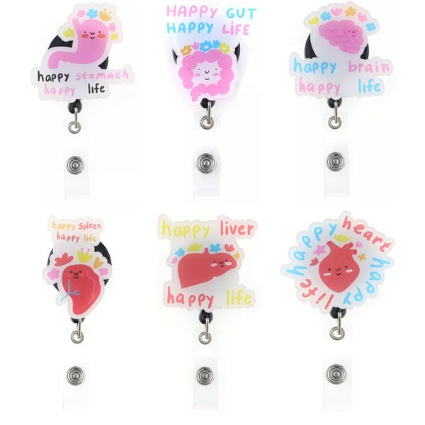 10 pcs/lot key rings funny acrylic badge holder happy stomach/gut/brain/liver/spleen/heart happy life retractable badge reel for office nurs, Slivery;golden
10 pcs/lot key rings funny acrylic badge holder happy stomach/gut/brain/liver/spleen/heart happy life retractable badge reel for office nurs, Slivery;golden