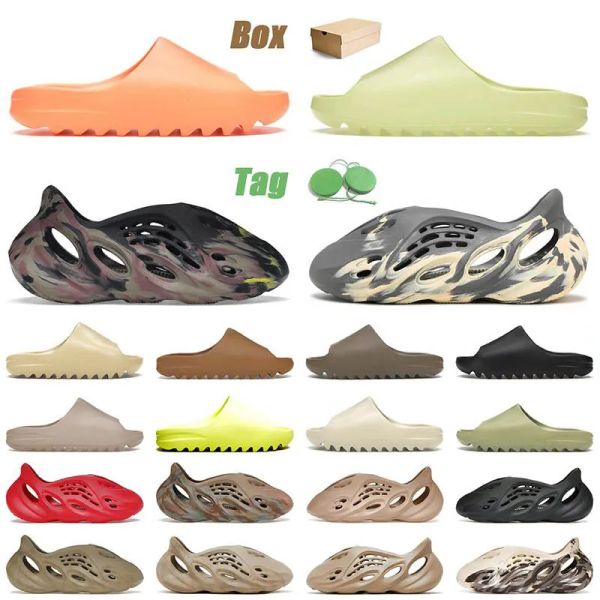 with box 2023 designer indoor foam runners slippers for mens women slides outdoor beach azure mineral blue bone pure slides luxury casual fa
with box 2023 designer indoor foam runners slippers for mens women slides outdoor beach azure mineral blue bone pure slides luxury casual fa