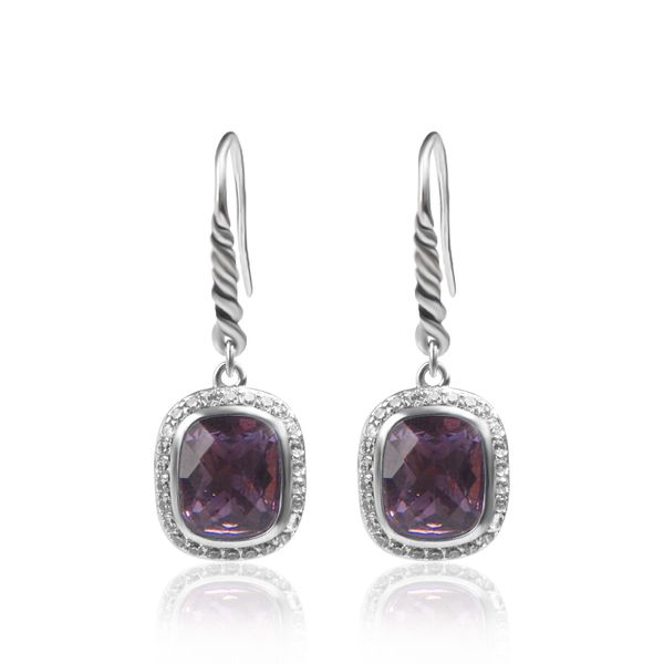 band stud earrings luxury women inlaid amethyst zircon ladies vintage studs earrings copper jewelry, Golden;silver
band stud earrings luxury women inlaid amethyst zircon ladies vintage studs earrings copper jewelry, Golden;silver