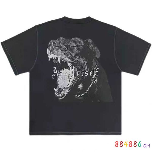 men's t-shirts askyurself tshirt men women 11 versatile gog heavy washing water used dog head front and back askyurself short sleeve ts, White;black
men's t-shirts askyurself tshirt men women 11 versatile gog heavy washing water used dog head front and back askyurself short sleeve ts, White;black