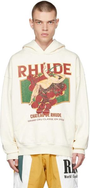 men's hoodies sweatshirts 23ss grape letter print hoodies men women eu size 100 cotton sweatshirt high street autumn winter vintage clo, Black
men's hoodies sweatshirts 23ss grape letter print hoodies men women eu size 100 cotton sweatshirt high street autumn winter vintage clo, Black