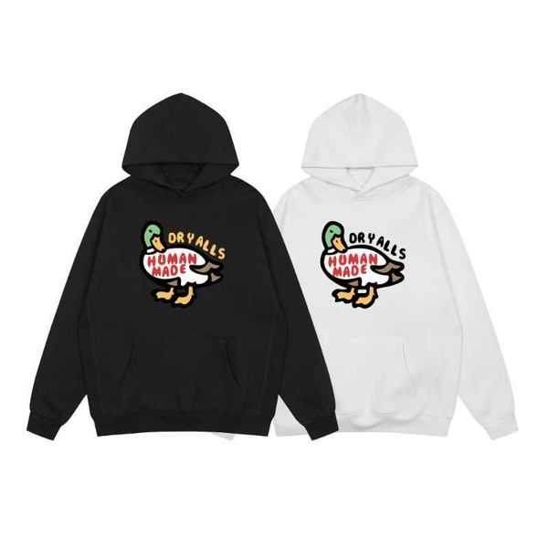 men's hoodies sweatshirts 23ss cartoon duck print human made hoodies men women eu size 100 cotton human made pullover streetwear autumn, Black
men's hoodies sweatshirts 23ss cartoon duck print human made hoodies men women eu size 100 cotton human made pullover streetwear autumn, Black