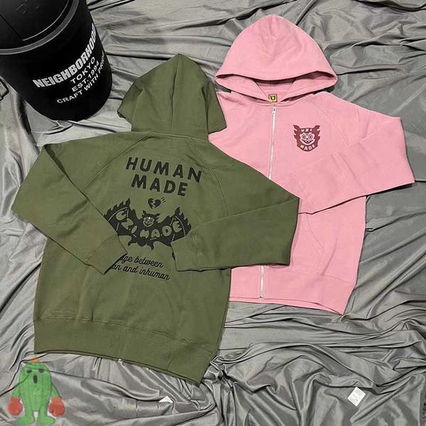 men's hoodies sweatshirts 23ss bat print human made tracksuit zip hooded sweatshirt suit cardigan hoody jacket sweatpants set j230208, Black
men's hoodies sweatshirts 23ss bat print human made tracksuit zip hooded sweatshirt suit cardigan hoody jacket sweatpants set j230208, Black