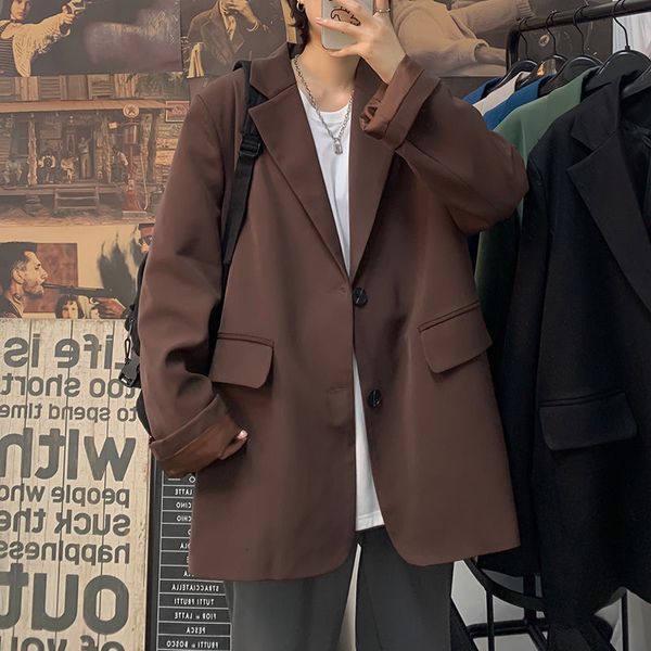 mens suits blazers korean style blazer fashion solid color business casual suit jacket men streetwear wild loose dress jackets m2xl 230209, White;black
mens suits blazers korean style blazer fashion solid color business casual suit jacket men streetwear wild loose dress jackets m2xl 230209, White;black