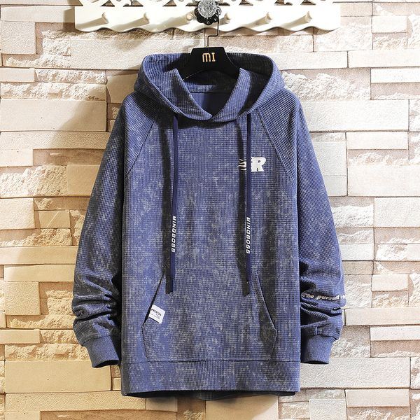 men s hoodies sweatshirts for men waffle sportswear tie dye pattern pullover with drawstring hip hop streetwear fashion 230208, Black
men s hoodies sweatshirts for men waffle sportswear tie dye pattern pullover with drawstring hip hop streetwear fashion 230208, Black