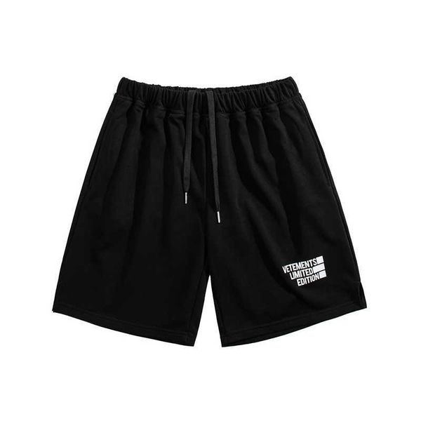 men's shorts good quality 2022ss limites edition fashion shorts men 1 1 women shorts vtm breeches running shorts t230209, White;black
men's shorts good quality 2022ss limites edition fashion shorts men 1 1 women shorts vtm breeches running shorts t230209, White;black