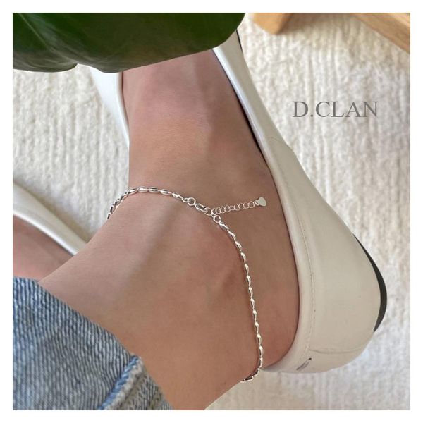 anklets dclan 925 silver oval beaded chain anklets korean cute white shiny fashion fine jewelry gift women girlfriend lover friend 230209, Red;blue
anklets dclan 925 silver oval beaded chain anklets korean cute white shiny fashion fine jewelry gift women girlfriend lover friend 230209, Red;blue