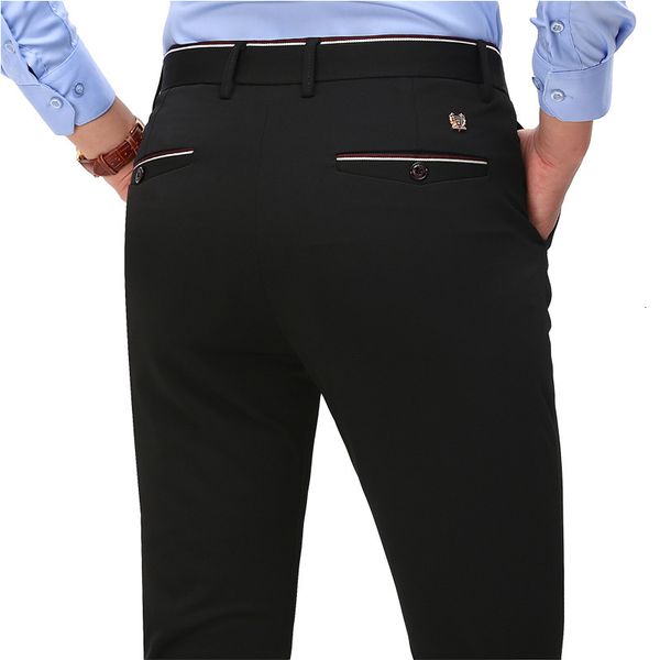 mens pants fashion suit elegant dress solid men leisure suits trousers male slim fit formal black blue 230209
mens pants fashion suit elegant dress solid men leisure suits trousers male slim fit formal black blue 230209