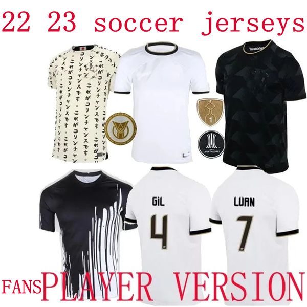2022 2023 corinthian soccer jerseys yuri alberto paulinho 22 23 camisetas de footb luan willian guedes pre match football shirt gabriel japa, Black;yellow
2022 2023 corinthian soccer jerseys yuri alberto paulinho 22 23 camisetas de footb luan willian guedes pre match football shirt gabriel japa, Black;yellow
