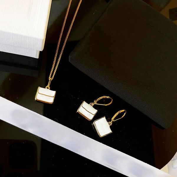 trendy gold plated 18k earring necklace.brand necklace luxury earring designer for women. designer jewelry wedding party bridal gifts aretes, Silver
trendy gold plated 18k earring necklace.brand necklace luxury earring designer for women. designer jewelry wedding party bridal gifts aretes, Silver
