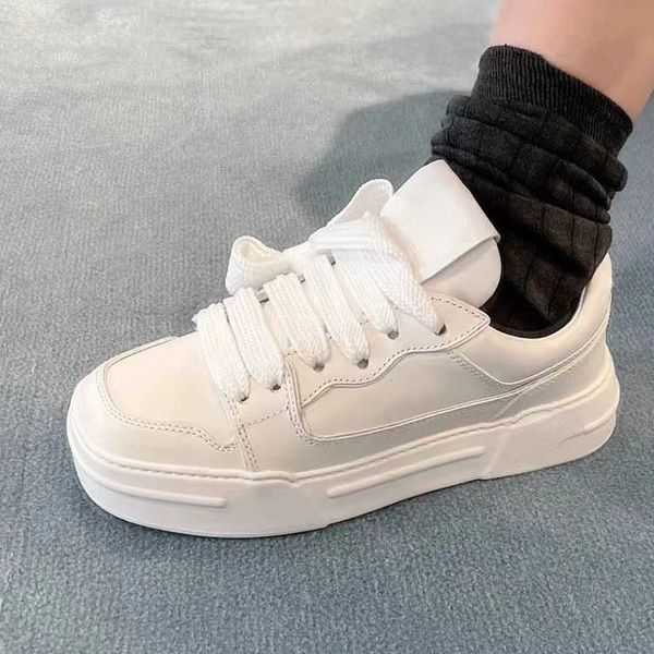 miu white biscuit small shoes women's flat head lace up college style casual board shoes 2023 autumn new grape mother zatg, Black
miu white biscuit small shoes women's flat head lace up college style casual board shoes 2023 autumn new grape mother zatg, Black