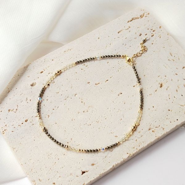 anklets lii ji citrine pyrite 14k gold filled anklet 243cm natural stone 2mm beads handmade jewelry for women gift 230209, Red;blue
anklets lii ji citrine pyrite 14k gold filled anklet 243cm natural stone 2mm beads handmade jewelry for women gift 230209, Red;blue