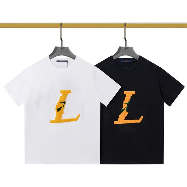 of designer luxury t-shirt brand t shirt clothing spray letter short sleeve spring summer tide men and women tee, White;black
of designer luxury t-shirt brand t shirt clothing spray letter short sleeve spring summer tide men and women tee, White;black