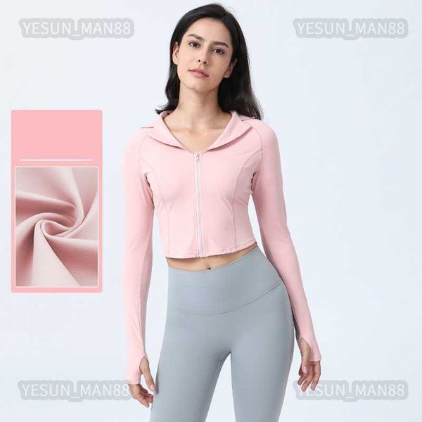 designers lululemens womens yoga wear hoodie fashion autumn and winter lapel collar zipper long sleeved lady sports jacket casual coat
designers lululemens womens yoga wear hoodie fashion autumn and winter lapel collar zipper long sleeved lady sports jacket casual coat
