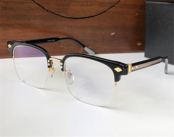 new fashion design square half frame optical glasses neeners simple and generous style versatile shape with box can do prescription lenses, Black
new fashion design square half frame optical glasses neeners simple and generous style versatile shape with box can do prescription lenses, Black