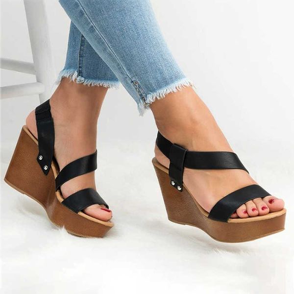 sandals women sandals wedge platform sandals summer solid causal slip on concise fashion wedges brand new heels open toe lady shoes t2302, Black
sandals women sandals wedge platform sandals summer solid causal slip on concise fashion wedges brand new heels open toe lady shoes t2302, Black