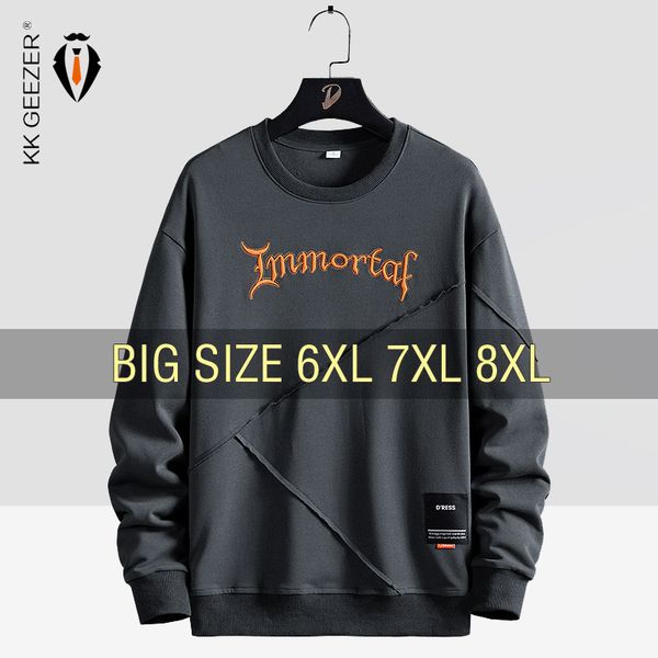 mens hoodies sweatshirts men oversized 6xl 7xl 8xl plus size cotton fashion long sleeve streetwear sportswear male oneck pullovers 230209, Black
mens hoodies sweatshirts men oversized 6xl 7xl 8xl plus size cotton fashion long sleeve streetwear sportswear male oneck pullovers 230209, Black