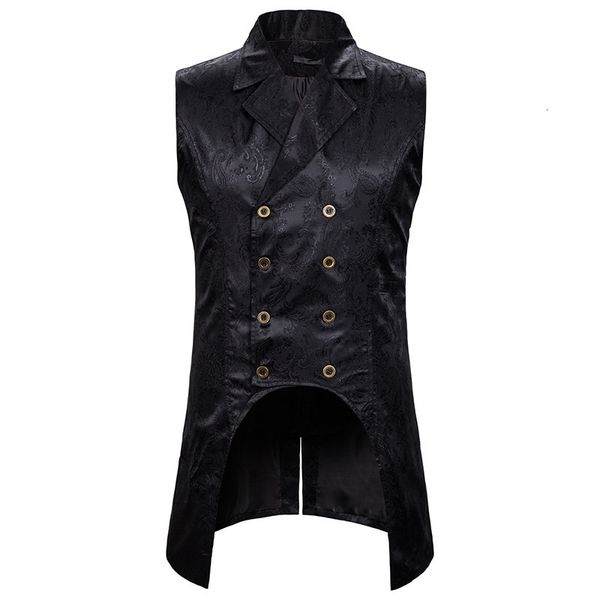 mens vests gothic steampunk double breasted vest brocade waistcoat men party wedding groom tuxedo male stage singers clothes xxl 230209, Black;white
mens vests gothic steampunk double breasted vest brocade waistcoat men party wedding groom tuxedo male stage singers clothes xxl 230209, Black;white
