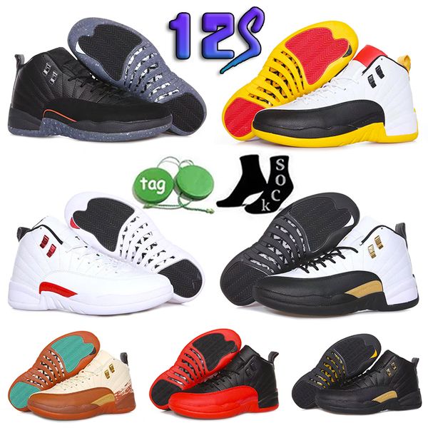 2023 basketball shoes 12 12s xii jumpman twist grind flu game university gold french jodan retro sneakers trainers
2023 basketball shoes 12 12s xii jumpman twist grind flu game university gold french jodan retro sneakers trainers