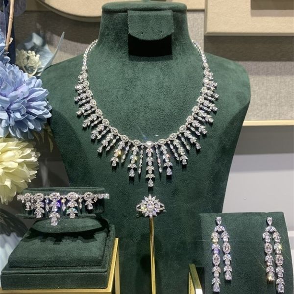 bracelet necklace janekelly bridal zirconia full jewelry sets for women party luxury dubai nigeria crystal wedding 230209, Silver
bracelet necklace janekelly bridal zirconia full jewelry sets for women party luxury dubai nigeria crystal wedding 230209, Silver