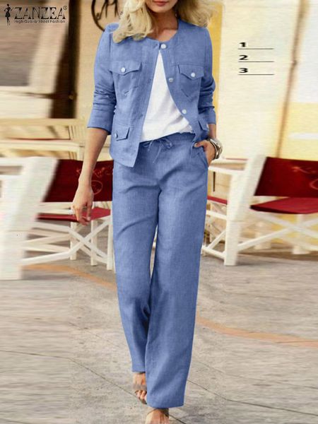 women's two piece pants autumn women tracksuits ladies streetwear jackets outwear causal trouser suits zanzea fashion matching sets ove, White
women's two piece pants autumn women tracksuits ladies streetwear jackets outwear causal trouser suits zanzea fashion matching sets ove, White