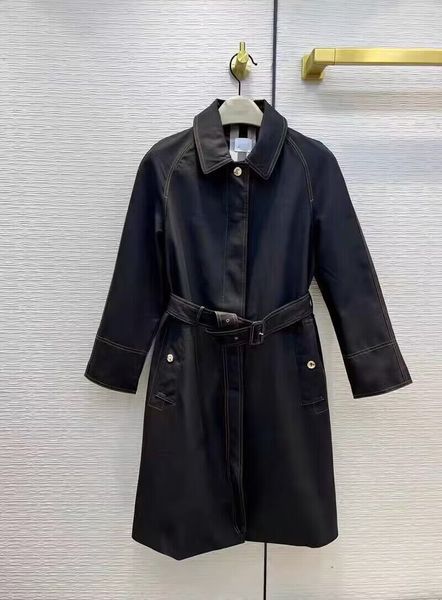 2023 spring long fluorescence discoloration windbreaker jacket women double breasted belt slim vintage coats plus size clothes female, Black;brown
2023 spring long fluorescence discoloration windbreaker jacket women double breasted belt slim vintage coats plus size clothes female, Black;brown