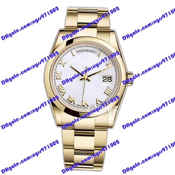 high-quality asian 2813 automatic watch 118208 men's watch 36mm white rome dial women's watch gold stainless steel strap sapphire, Slivery;brown
high-quality asian 2813 automatic watch 118208 men's watch 36mm white rome dial women's watch gold stainless steel strap sapphire, Slivery;brown