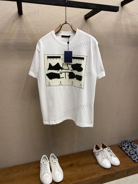xinxinbuy men designer tee t shirt 23ss letters embroidery short sleeve cotton women white black red green s-2xl, Black;brown
xinxinbuy men designer tee t shirt 23ss letters embroidery short sleeve cotton women white black red green s-2xl, Black;brown