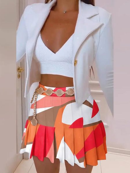 two piece dress elegant women office slim skirt set female long sleeve blazer and outfits mini pleated casual matching 230209, White
two piece dress elegant women office slim skirt set female long sleeve blazer and outfits mini pleated casual matching 230209, White