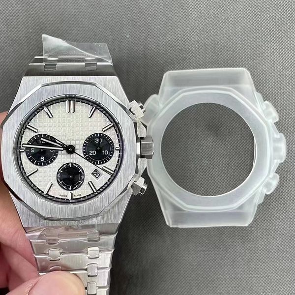 2023 new luxury men's watch ap26331st silver not full chrono functions white face automatic mechanical movement sapphire glass diameter, Slivery;brown
2023 new luxury men's watch ap26331st silver not full chrono functions white face automatic mechanical movement sapphire glass diameter, Slivery;brown