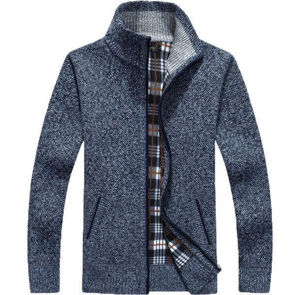 men's sweaters winter thick men's knitted sweater coat long sleeve cardigan fleece full zip male causal plus size clothing for aut, White;black
men's sweaters winter thick men's knitted sweater coat long sleeve cardigan fleece full zip male causal plus size clothing for aut, White;black