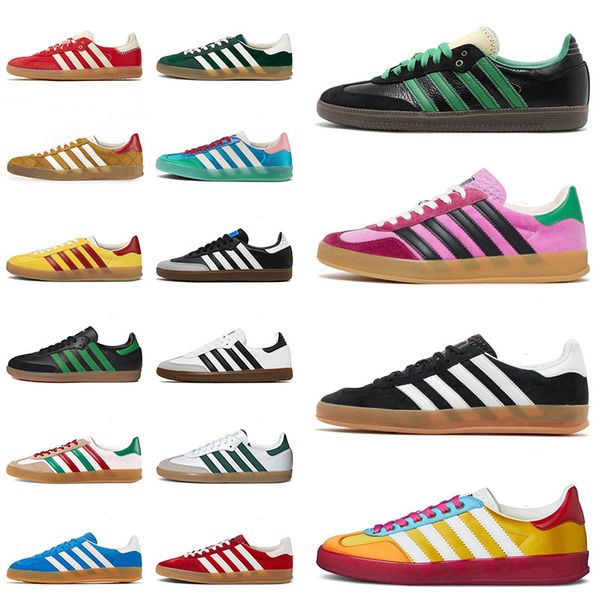 2023 classic samba og mens womens casual designer shoes vegan black gum pink velvet mexico yellow velvet yellow velvet scarlet originals gaz
2023 classic samba og mens womens casual designer shoes vegan black gum pink velvet mexico yellow velvet yellow velvet scarlet originals gaz