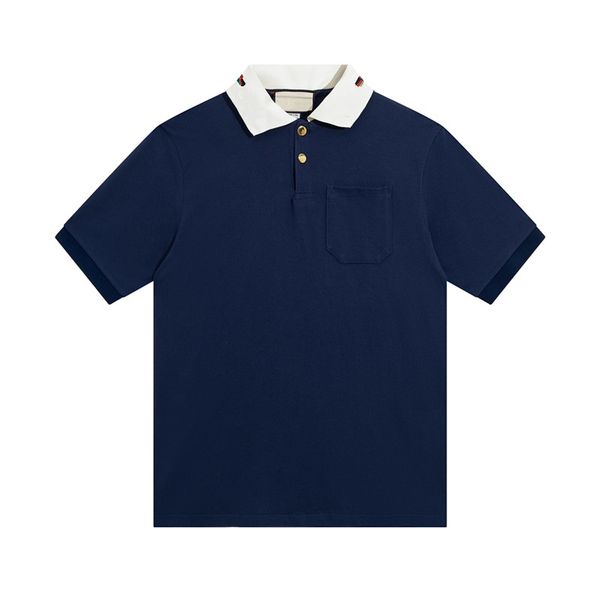 23a luxury mens polos shirt men clothes short sleeve fashion casual t-shirt men summer t-shirt has a variety of colors available in european, White;black
23a luxury mens polos shirt men clothes short sleeve fashion casual t-shirt men summer t-shirt has a variety of colors available in european, White;black