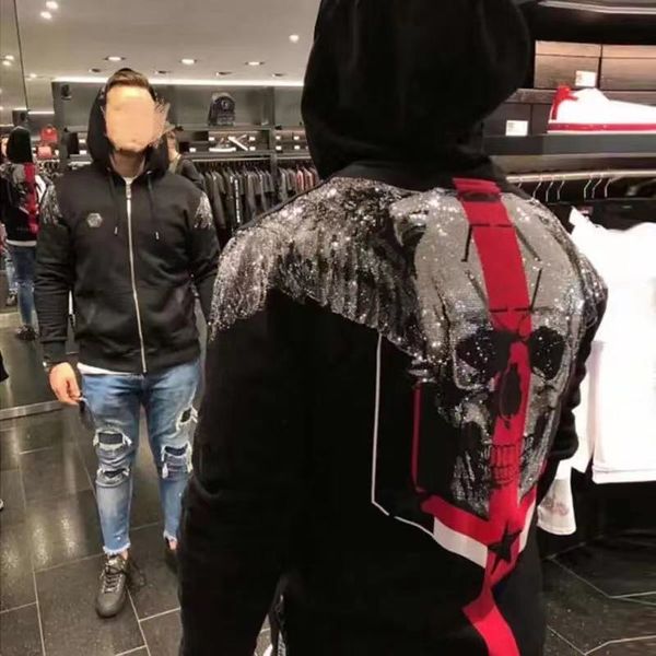 mens designer jackets hooded skull sweatshirt black diamonds print streetwear cotton hoodies zipper hip hop, Black;brown
mens designer jackets hooded skull sweatshirt black diamonds print streetwear cotton hoodies zipper hip hop, Black;brown