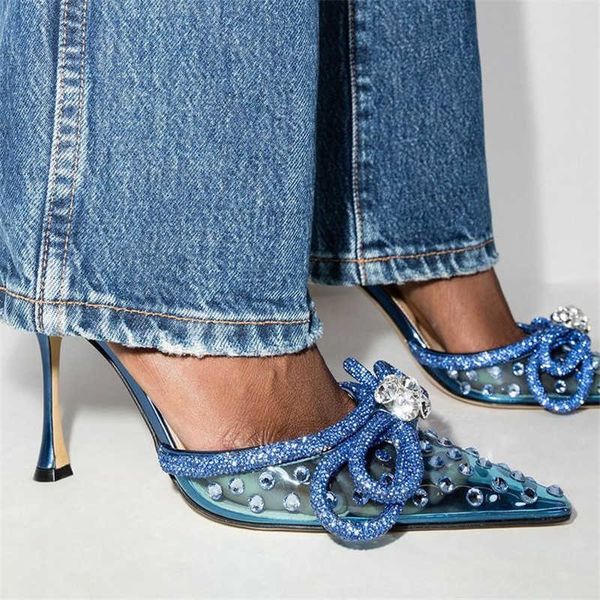 sandals pvc women sandals summer transparent shoes luxury crystal bowknot slippers high heels mules slides ladies party wedding shoes g23020, Black
sandals pvc women sandals summer transparent shoes luxury crystal bowknot slippers high heels mules slides ladies party wedding shoes g23020, Black