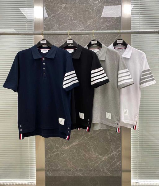 t-shirts tom tee brown short sleeve round neck 23ss stripe leisure casual fashion designer classic polo shirt direct version four bar cotton, White;black
t-shirts tom tee brown short sleeve round neck 23ss stripe leisure casual fashion designer classic polo shirt direct version four bar cotton, White;black