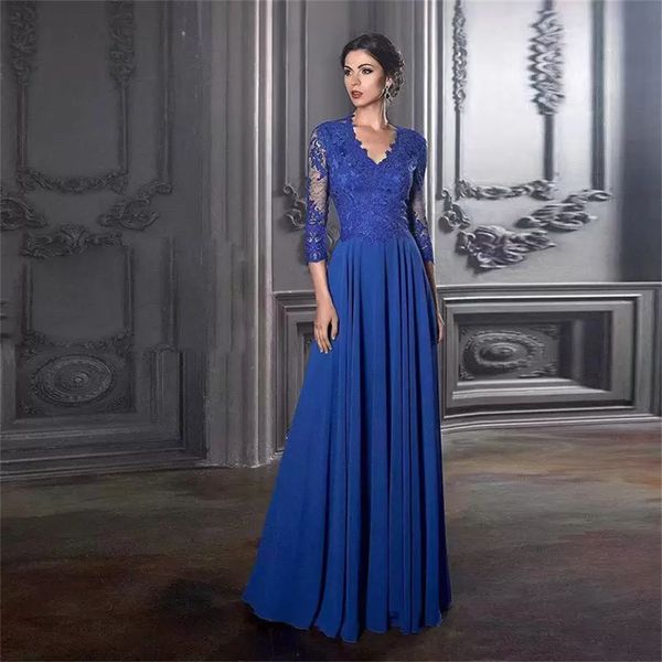 blue mother of the bride dress long sleeves lace chiffon groom dress a line wedding party guest gowns, White;pink
blue mother of the bride dress long sleeves lace chiffon groom dress a line wedding party guest gowns, White;pink