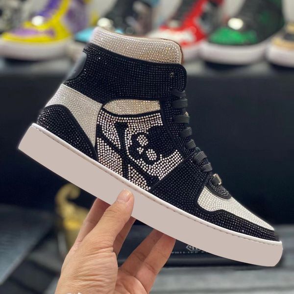 2023 designer new men's drill casual shoes sneakers high luxury sneakers size 38 to 45, Black
2023 designer new men's drill casual shoes sneakers high luxury sneakers size 38 to 45, Black