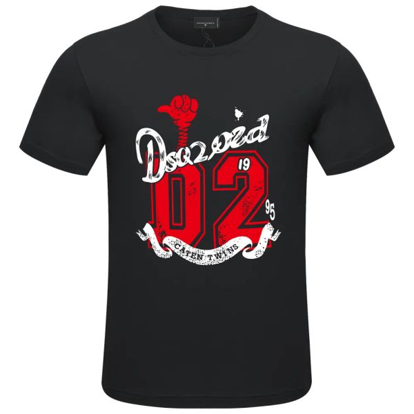 dsq2 cotton twill fabric men's t-shirt 2023 summer youth loose round neck short sleeve casual cotton letter blue fashion sports top, White;black
dsq2 cotton twill fabric men's t-shirt 2023 summer youth loose round neck short sleeve casual cotton letter blue fashion sports top, White;black