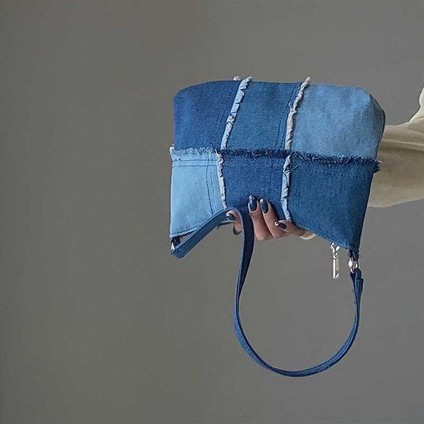 evening bags denim fashion plaid shoulder bag for women 2022 patchwork retro clutch casual jeans ladies vintage purses handbag g230208
evening bags denim fashion plaid shoulder bag for women 2022 patchwork retro clutch casual jeans ladies vintage purses handbag g230208